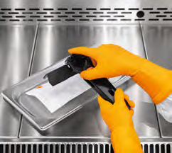 Tray for saturation of 2112034 PurMop BLACK®ID9-S