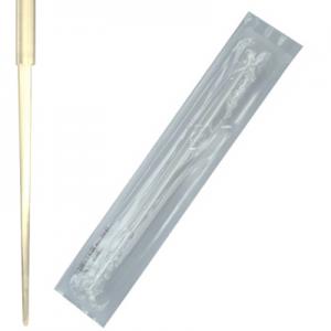 Sterile Needles Clear Firm Single in Peel Pouch