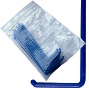 Sterile Disposable “L” Shaped Spreaders Blue Soft-25 per bag
