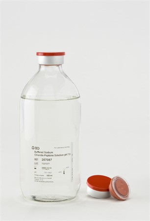 Buffered Sodium Chl.-Pept. Solution pH 7.0 500ml - Crimp Cap with tear