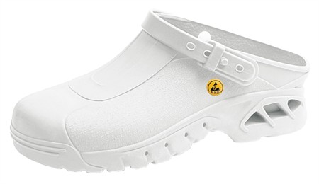 ESD Professional Footwear Autoclavable Clogs Clog white ESD
