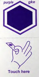 CSD Cleaning Process indicator, Purple