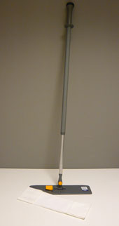 Skarclean mop frame, aluminium/PP 38,8x10x4,5cm, telescopic handle