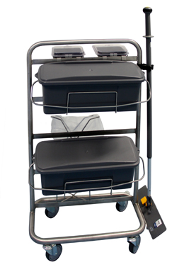 Skarclean system, cart with accessories, 1 pc/box