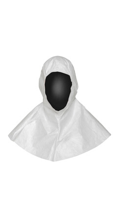 TYVEK®  IsoClean® hood with ties option 0B (Bulk packed), Size -One Si
