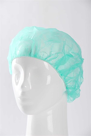 DOTCH® PP-14 Bouffant cap, green, size 58cm