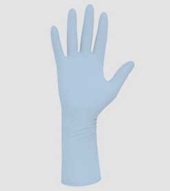 PUREZERO Sterile Light Blue Gloves size 8.5