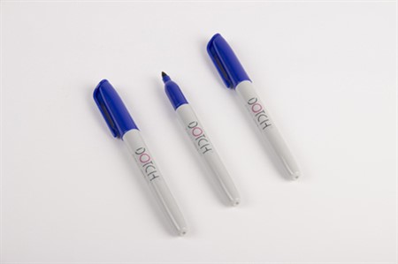 DOTCH® Puru® Marker, permanent ink, blue