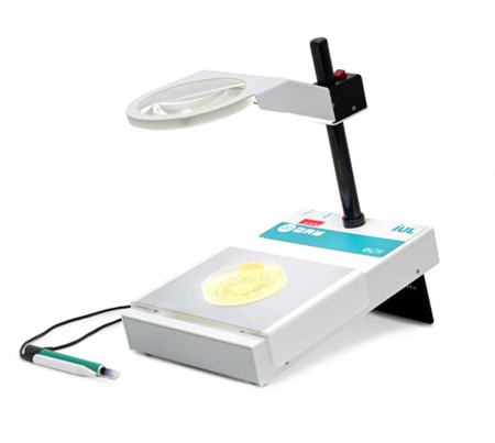 DOT Colony Counter with 120mm Magnifying Glass with Light