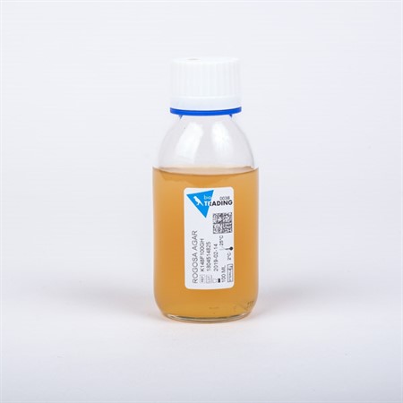 Rogosa agar 100 ml in 125 ml bottle - white screw cap