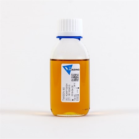 Tween 80 100 ml in 125 ml bottle - white screw cap