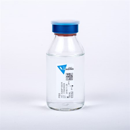 PBS, 100 ml in Infusion bottle 100 ml, blue felscap
