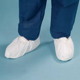 Shoe cover PE Polyethylene, 75µ, white, antistatic