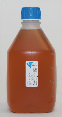 BPW 1000 ml in 1000 ml PP bottle - white screw cap