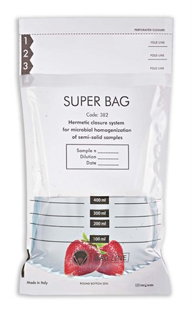 SUPER BAG FOR HOMOGENIZER BLENDER– sterile bags made in polyamide and