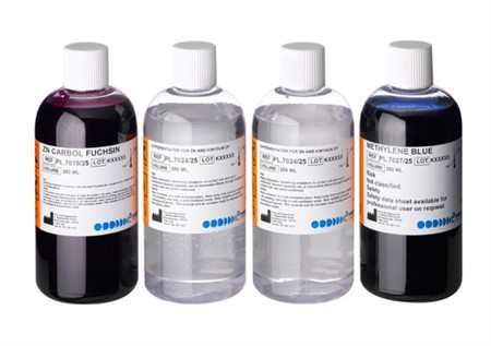 Acid Fast Staining Kit for Mycobacterium (4x250ml)