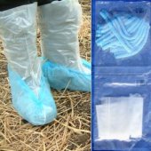 Poultry Sampling Poultry Boot Swabs 5 Pairs MRD Gloves, Bag, Overboots