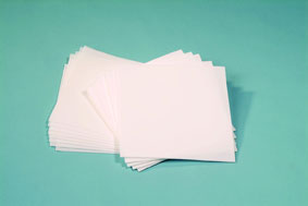 PVA wipe, white, 23x23x0,2 cm,2x bagged in PE easytear syst. sterile