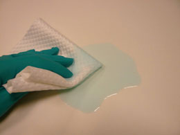 Puru Highsorb cleanroomwipe 100% polyester, white, 30 x 30 cm, sterile