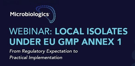 Microbiologics Webinar: Local Isolates Under EU GMP Annex 1