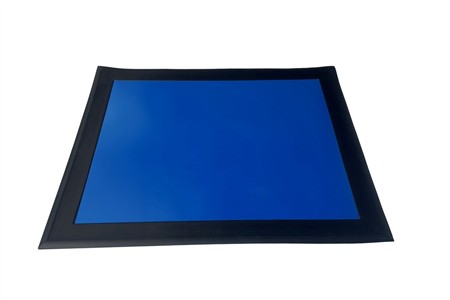 DOTCH® Floating floor mat, pvc, blue/black,120x60cm, 1 pc/box